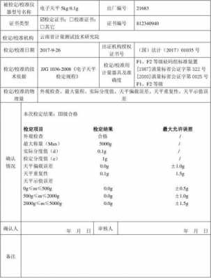 电子天平生产许可证（电子天平确认报告）-图2