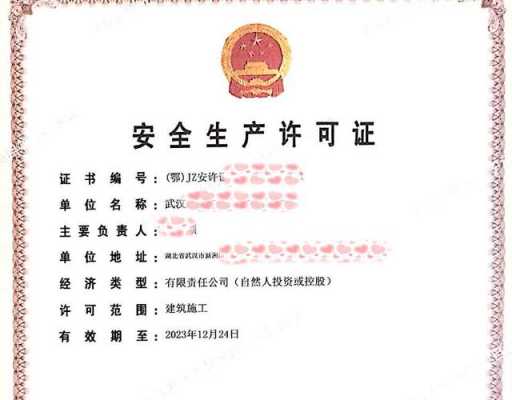 宜昌安全生产许可证公司（湖北省安全生产许可证）
