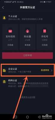 抖音资质认证成功后哪里看（抖音资质在哪里）-图1