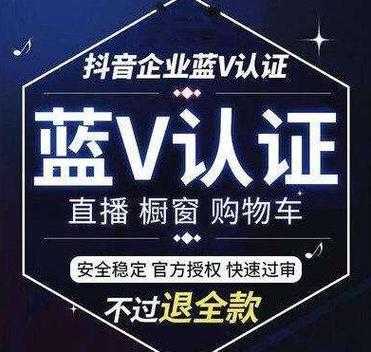 抖音企业蓝v认证免费资质审核（抖音企业蓝v认证需要多少钱）