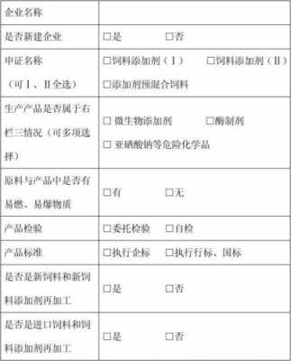 饲料生产许可证专家审核（饲料生产许可证现场审核表）