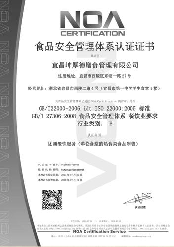 关于商南iso22000体系认证的信息-图3