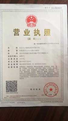 营业执照属于什么公司（营业执照属于什么公司类别）