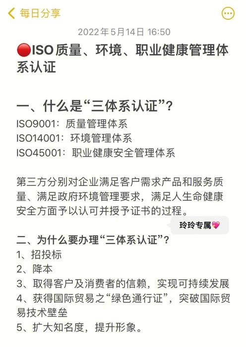 三体系认证iso笔记手写（三体系认证怎么做）-图3